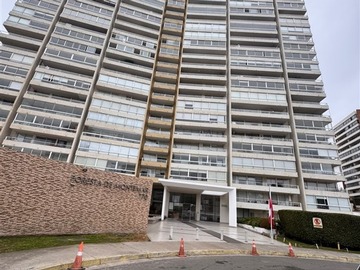 Departamento en arriendo mensual en centro medico ciudad del mar, Viña del Mar - 2 dormitorios, 2 baños