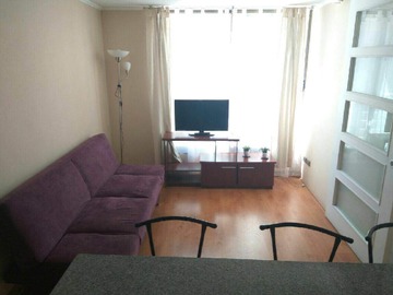 Departamento en arriendo mensual en Carmen 511, Santiago - 1 dormitorio, 1 baño