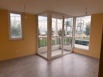 Departamento en arriendo mensual en Arriendo Departamento 3D + 2B Padre Hurtado 500.000 - 3 dormitorios, 2 baños