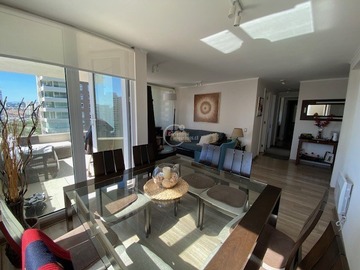 Departamento en venta en Costa de montemar, Concón - 3 dormitorios, 2 baños