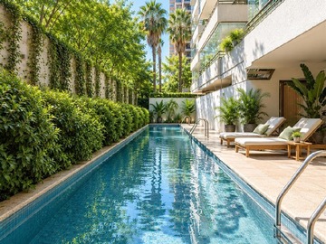 Departamento en venta en Parque Arauco / Luis Carrera, Vitacura - 2 dormitorios, 3 baños