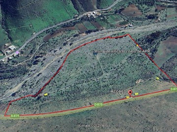 Terreno Agricola en venta en Lote E' fundo Maimalicán, Guangualí, Los Vilos - 2 dormitorios, 1 baño