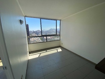 Departamento en arriendo mensual en 1d 1b piso 21 hosp s borja metro matta l3 (156937), Santiago - 1 dormitorio, 1 baño