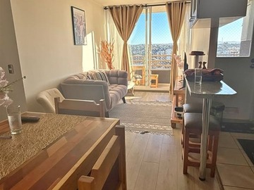Departamento en arriendo mensual en Lago zenteno 1450, Viña del Mar - 3 dormitorios, 2 baños