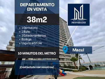 Departamento en venta en Avenida Quilin 123, Macul - 1 dormitorio, 1 baño