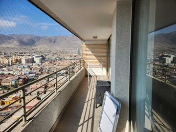 Departamento en arriendo mensual en Se arrienda departamento amoblado (169852), Antofagasta - 2 dormitorios, 2 baños