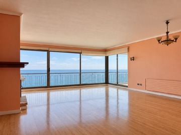 Departamento en venta en Cerro castillo, viña del mar, Viña del Mar - 4 dormitorios, 3 baños