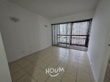 Departamento en arriendo mensual en Monjitas, Santiago - 1 dormitorio, 1 baño