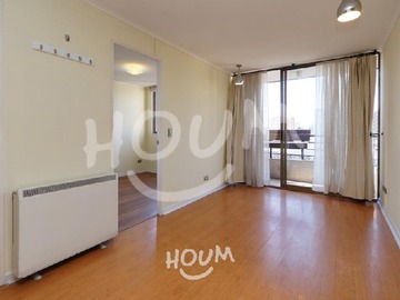 Departamento en arriendo mensual en Portugal, Santiago - 2 dormitorios, 1 baño