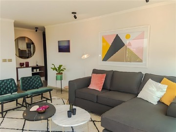 Departamento en venta en Bustos, Providencia - 2 dormitorios, 2 baños