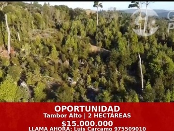 Parcela en venta en Tambor alto, predio hijuela 5, Los Muermos