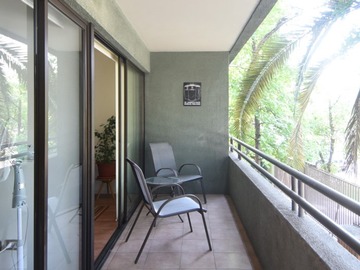 Departamento en arriendo mensual en Las lilas, Providencia - 1 dormitorio, 1 baño