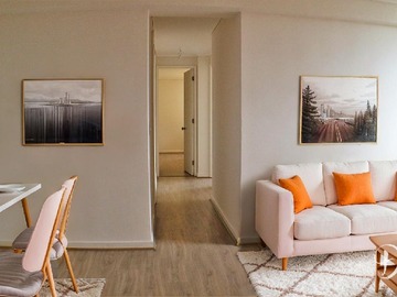 Departamento en arriendo mensual en walker martinez 3350, La Florida - 3 dormitorios, 2 baños