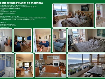 Departamento en arriendo diario en Cachahua, Puchuncaví - 2 dormitorios, 2 baños