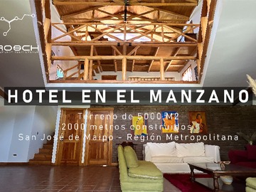 Local Comercial en venta en El manzano, San José de Maipo - 10 dormitorios, 8 baños