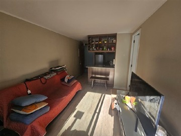 Departamento en arriendo mensual en Calle Serrano con Santa Isabel, Santiago - 1 dormitorio, 1 baño