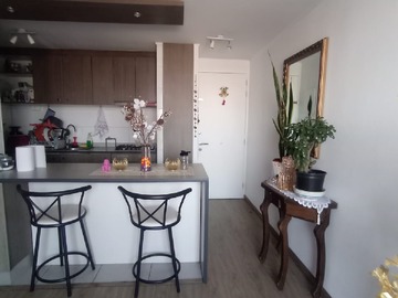 Departamento en arriendo mensual en Avenida Américo Vespucio, Maipú - 2 dormitorios, 1 baño