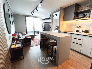 Departamento en arriendo mensual en Nelson, Ñuñoa - 1 dormitorio, 1 baño