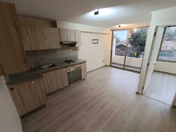 Departamento en arriendo mensual en Excelente dpto a pasos metro y servicios (175294), La Florida - 1 dormitorio, 1 baño