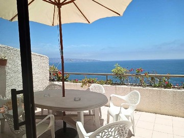 Departamento en venta en Edmundo Eluchans /gran vista al mar (140547), Viña del Mar - 2 dormitorios, 1 baño