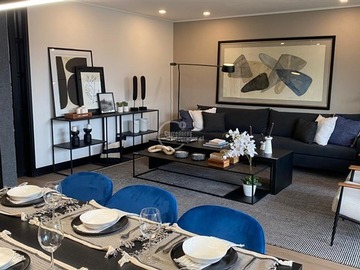 Departamento en venta en La Dehesa Central. Comprador NO paga comisión., Lo Barnechea - 3 dormitorios, 3 baños