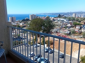 Departamento en venta en Edificio las caracolas, Viña del Mar - 3 dormitorios, 2 baños