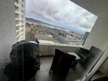Departamento en arriendo mensual en Maravlloso nuevo gran vista (176932), Concepción - 1 dormitorio, 1 baño