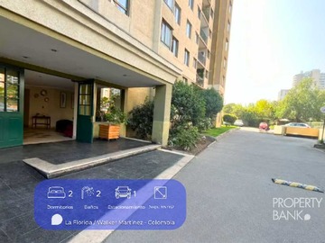 Departamento en venta en 2D+2B+Estac. en Walker Martínez (178707), La Florida - 2 dormitorios, 2 baños