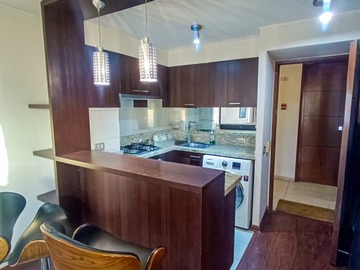 Departamento en arriendo mensual en Metro los leones, Providencia