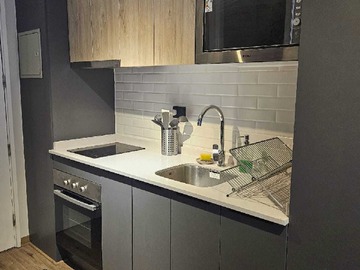 Departamento en arriendo mensual en lindo home studio ñuñoa (166980), Ñuñoa - 1 dormitorio, 1 baño