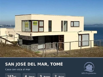 Casa en venta en Condominio San José del Mar, Tomé - 4 dormitorios, 3 baños