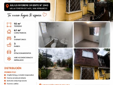 Venta / Casa / San Bernardo
