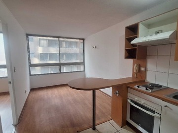 Departamento en arriendo mensual en Moderno Depto con Excelente Conectividad (171920), Santiago - 1 dormitorio, 1 baño