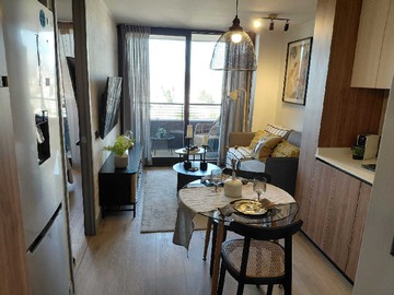 Departamento en arriendo mensual en Confort y Estilo en Cada Rincón (171336), Ñuñoa - 1 dormitorio, 1 baño