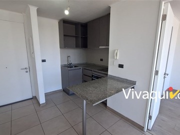 Departamento en arriendo mensual en Estacion las Rejas, Estación Central - 1 dormitorio, 1 baño