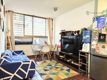 Departamento en arriendo mensual en Carmen 297, Santiago - 2 dormitorios, 2 baños