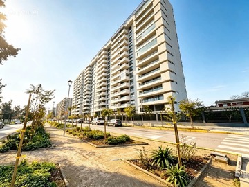 Departamento en arriendo mensual en Arriendo amplio depto nuevo semi amoblado en vista park, La Florida - 1 dormitorio, 1 baño