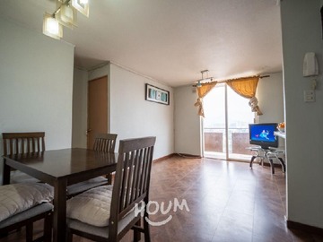 Departamento en venta en Rivas Vicuña, Quinta Normal - 3 dormitorios, 1 baño