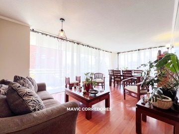 Departamento en venta en Americo Vespucio, Las Condes - 3 dormitorios, 3 baños