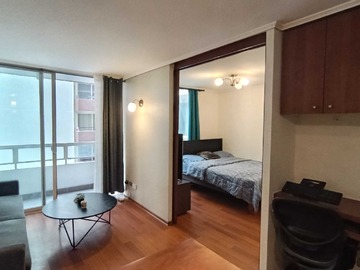 Departamento en venta en Departamento metro Santa Isabel (168002), Santiago - 1 dormitorio, 1 baño
