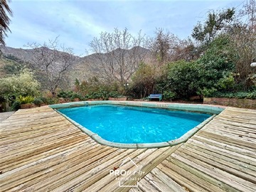 Parcela en venta en Venta de Parcela con 2 Casas, Gran Piscina, Terreno 5.000 m2, Centro San Alfonso, San José de Maipo - 6 dormitorios, 2 baños