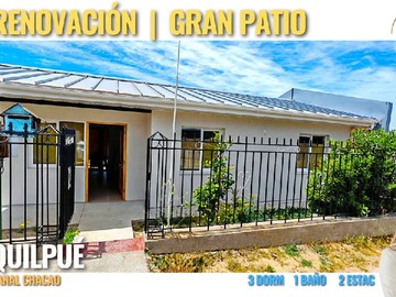 Casa en venta en Océano Indico, Quilpué - 3 dormitorios, 1 baño