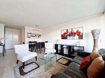 Departamento en arriendo mensual en Departamento 2D-2B en Arriendo, Las Condes, Parque Arauco - 2 dormitorios, 2 baños
