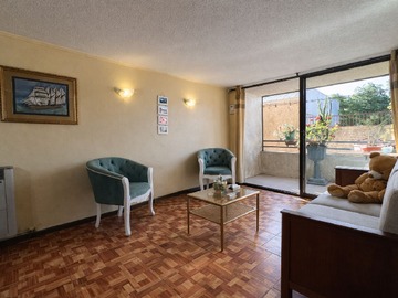Departamento en venta en Primer piso amplio 2 estac barrio tranquilo (155626), Conchalí - 3 dormitorios, 2 baños