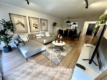 Departamento en arriendo mensual en Departamento amoblado todo incluido comuna vitacura, Vitacura - 3 dormitorios, 2 baños
