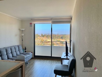 Departamento en arriendo mensual en Eduardo Titus, Viña del Mar - 2 dormitorios, 2 baños