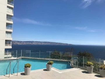 Departamento en venta en Departamento excelente ubicación vista al mar (175309), Viña del Mar - 1 dormitorio, 1 baño