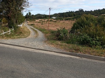 Terreno en venta en Terreno a la Venta Excelente Inversión en Camino Pupelde Chiloe