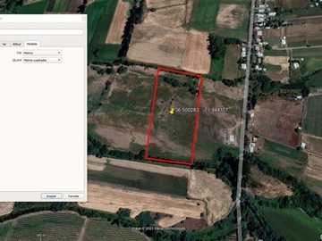 Terreno en venta en a 15 Kilómetros de San Carlos Ñuble Octava Región Camino Quilelto sector el Hualo, San Carlos