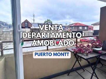 Departamento en venta en Venta Departamento amoblado Puerto Montt (138678), Puerto Montt - 1 dormitorio, 1 baño